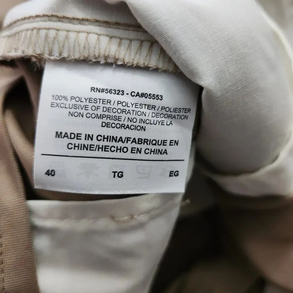 NWT Nike Golf Shorts Tan Size 40 Waist